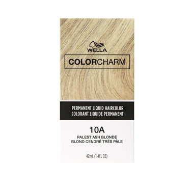 Wella Color Charm Permanent Liquid Hair Color 10A Palest Ash Blonde – 1.4 fl oz - ANNS BEAUTY SUPPLY